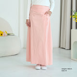 Textured Pleat Maxi Skirt
