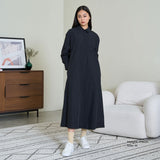 A-Line Maxi Shirt Dress