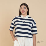 Wide Stripes Polo T-Shirt