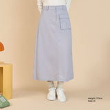 Patch Pocket Maxi Skirt