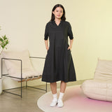 Raglan Sleeve Maxi Dress