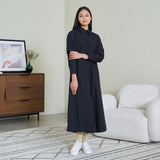 A-Line Maxi Shirt Dress