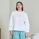 Pleated Sleeve Blouse