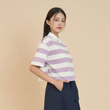 Wide Stripes Polo T-Shirt