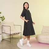 Raglan Sleeve Maxi Dress
