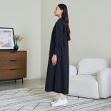 A-Line Maxi Shirt Dress