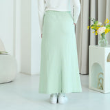Waffle A-Line Maxi Skirt