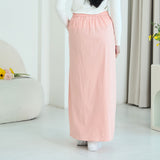 Textured Pleat Maxi Skirt