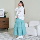 Pleated Sleeve Blouse