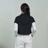 Tailored Drape Sleeve Shirt