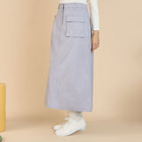 Patch Pocket Maxi Skirt