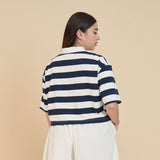 Wide Stripes Polo T-Shirt