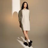 Striped Shirt Dress