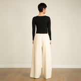 Boat Neck Long Sleeves Bodysuit