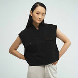 Buttoned Knit Waistcoat