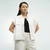 Buttoned Knit Waistcoat