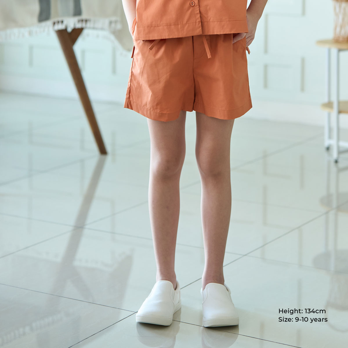 Girl Elasticated Drawstring Shorts | AURI – we are auri