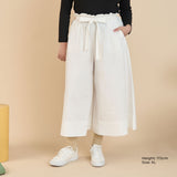 Elasticated Wide-Leg Culottes