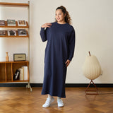 Oversized Long Sleeve Maxi Dress