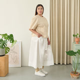 Elasticated Wide-Leg Culottes