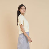 Basic Pleated T-Shirt