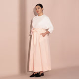 Elasticated Flare Maxi Skirt