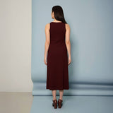 Ribbed Silhouette Dress