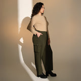 Wide Leg Cargo Pants