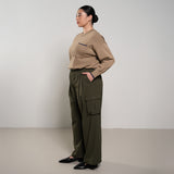 Wide Leg Cargo Pants