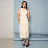 Ribbed Silhouette Dress