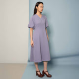 Contour Seam Midi Dress