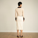 Ribbed Knit Cropped Sweater