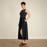 Fit & Flared Midaxi Dress