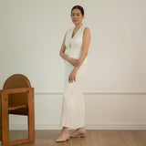 Buttoned Knit Waistcoat