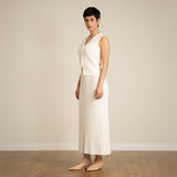 Buttoned Knit Waistcoat