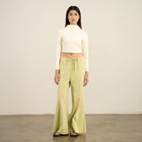 Basics Mock Neck Cropped Top