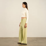Basics Mock Neck Cropped Top