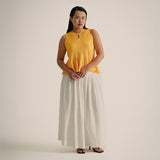 Pleated High Waist Skirt