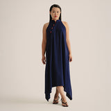Handkerchief Hem Qi Pao Dress