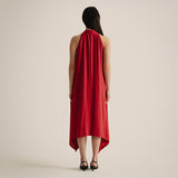 Handkerchief Hem Qi Pao Dress