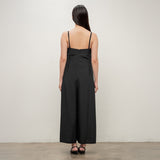 V-Neck Wide Leg Jumpsuit
