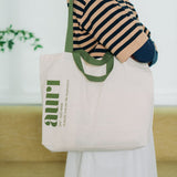 (Cream) Carry Me Tote Bag (Small)(N)