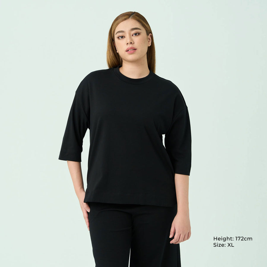 Oversized Round Bottom Heavyweight T-Shirt