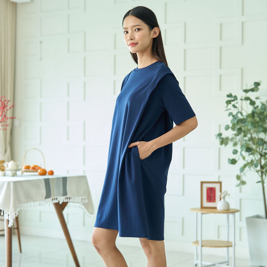 Oversized T-Shirt Midi Dress