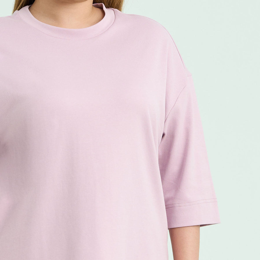Oversized Round Bottom Heavyweight T-Shirt