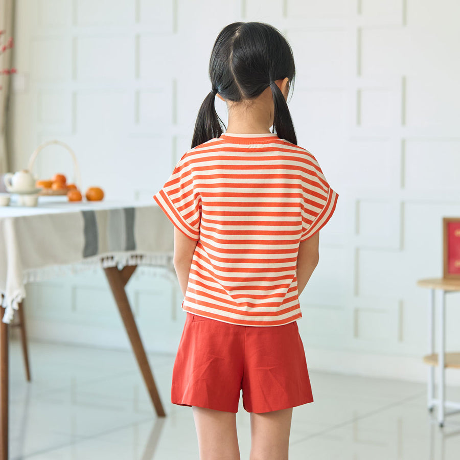 Girl Dolman Short Sleeve T-Shirt