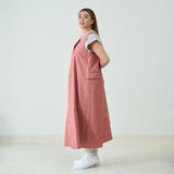 Sleeveless A-Line Maxi Dress