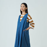 Sleeveless A-Line Maxi Dress