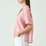 Boxy-Fit Short Sleeve Shirt