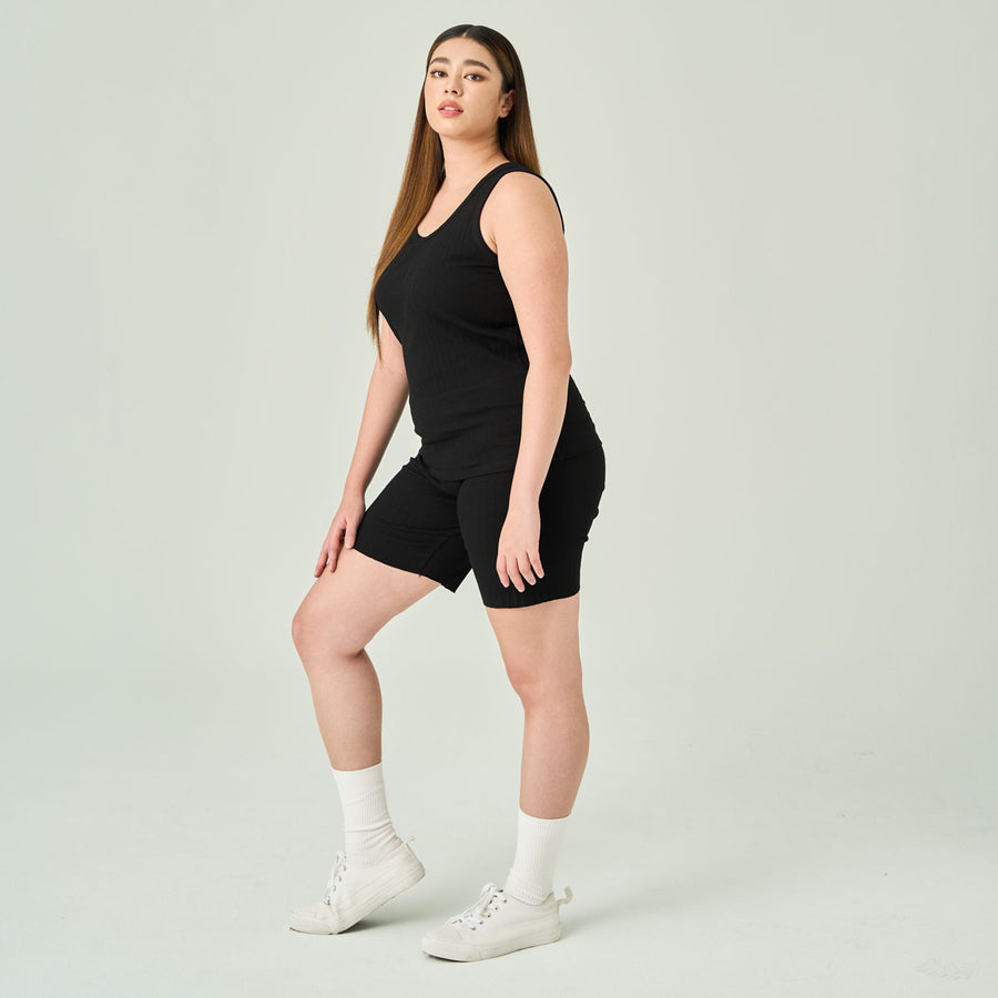 Heavyweight Ribbed Cycling Shorts